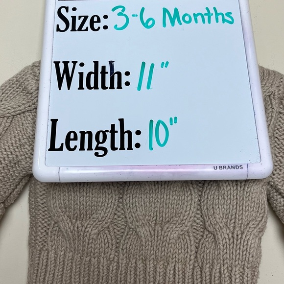Banana Republic CABLE-KNIT CARDIGAN FOR BABY latte cream - Picture 5 of 6